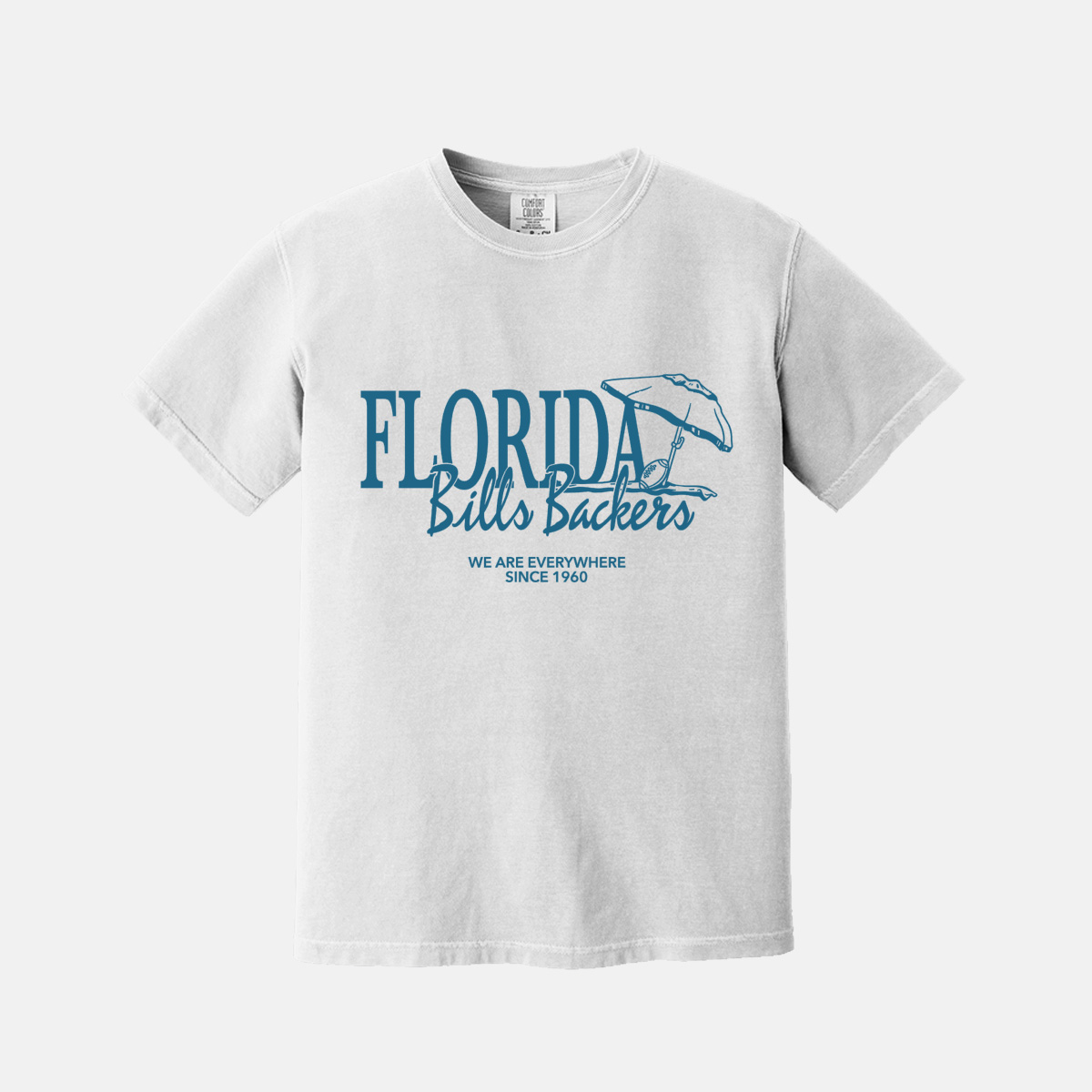 Vintage Bills Backers Florida - Buff-a-logo