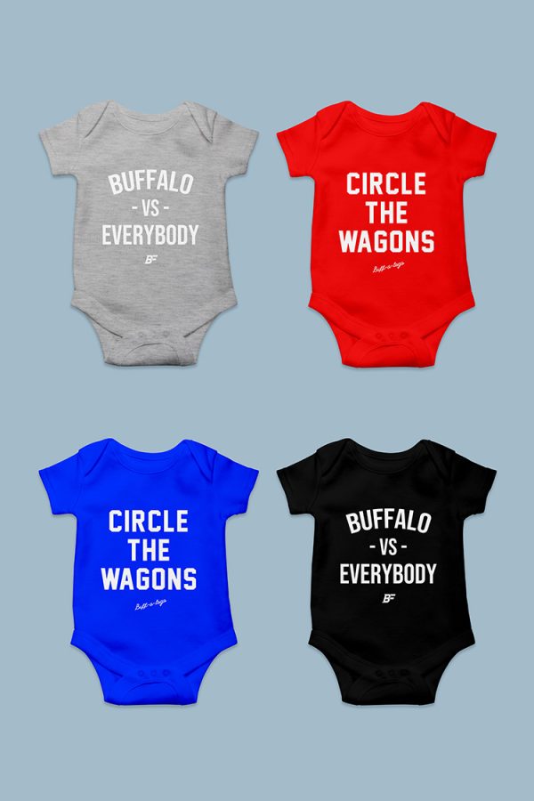 Buffalo Baby Onesies