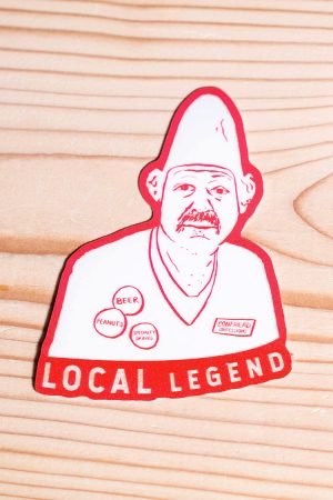 Local Legend Conehead Sticker