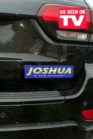 Joshua is The Answer Sticker