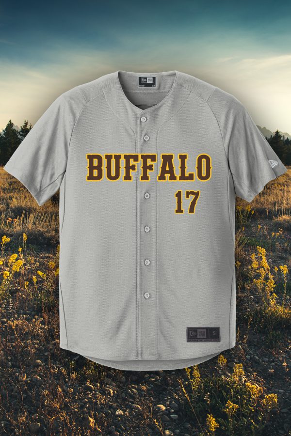 Wyoming Buffalo Baseball Jersey