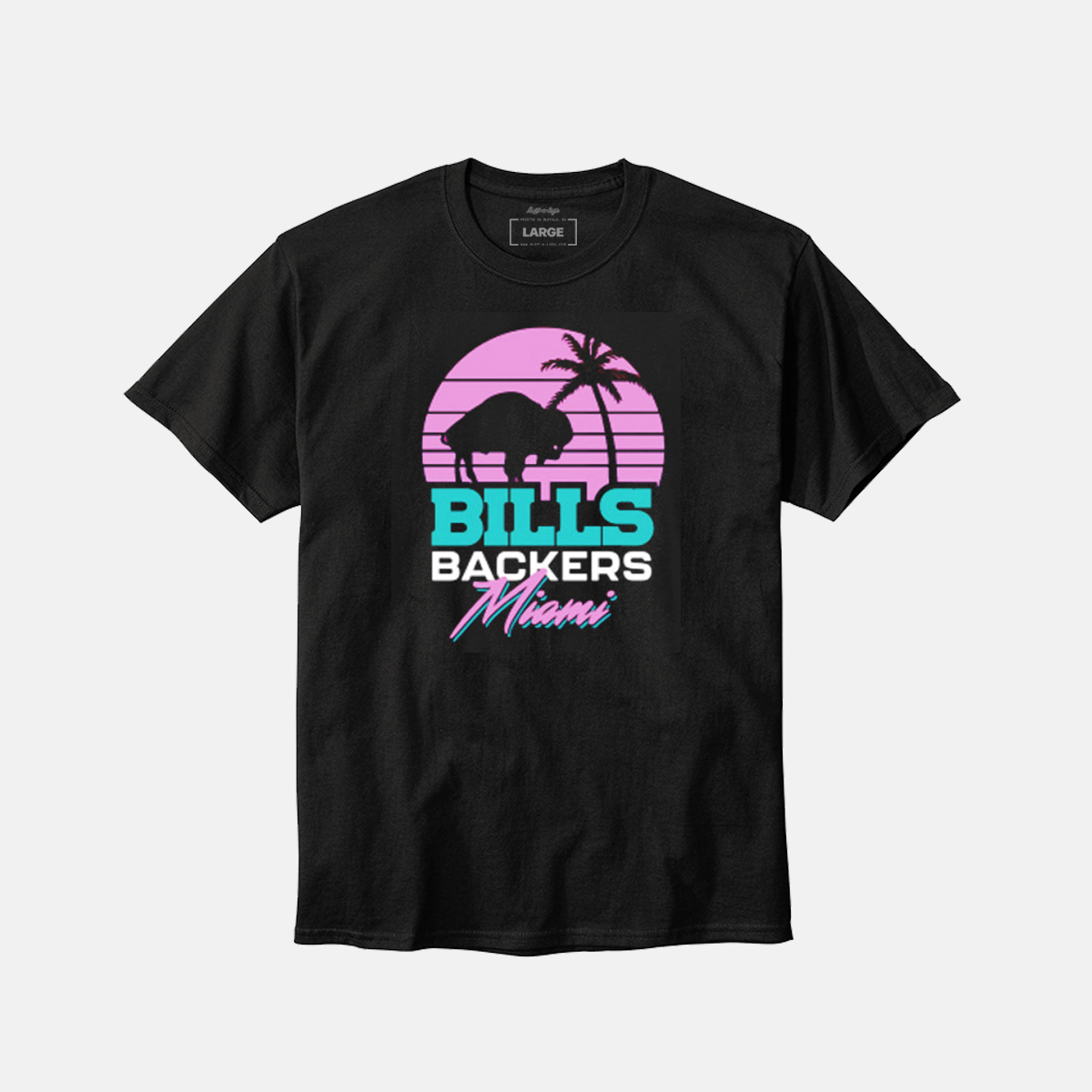 Bills Backers Miami Edition - Buff-a-logo