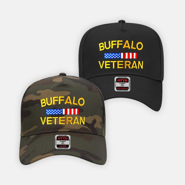 Buffalo Veteran Trucker Cap